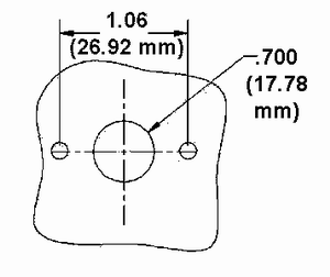 Ejecting Stud Panel Preparation Drawing