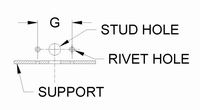 Drill Support Holes Drawing