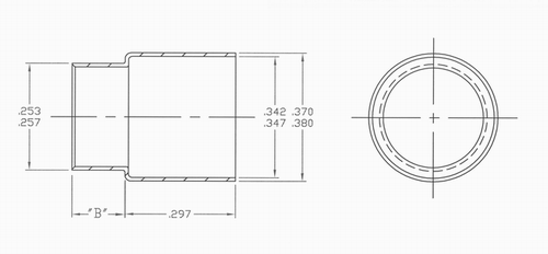 3506-SC Cup Dimension Drawing