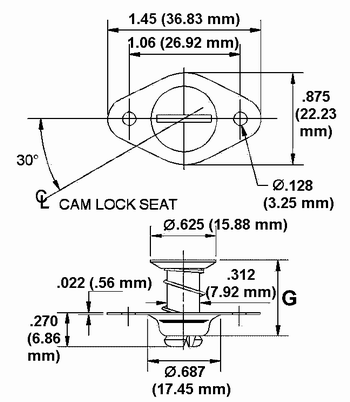 1258-F5 Dimension Drawing