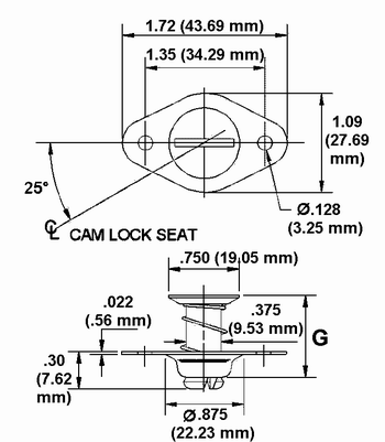 1258-F6 Dimension Drawing