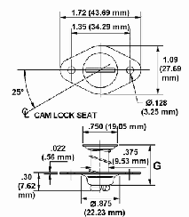 Self Ejecting Stud Drawing