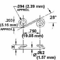 S-Spring Receptacle Drawing