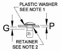 Stud Installation Drawing