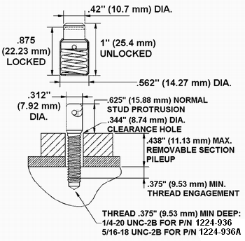 Guide Pin Installation Drawing