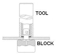 Flatten Grommet Drawing with Tooling Identification
