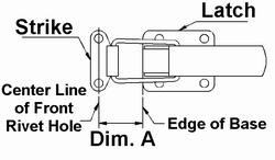 7880 Contact Dimension Drawing with Parts Identification